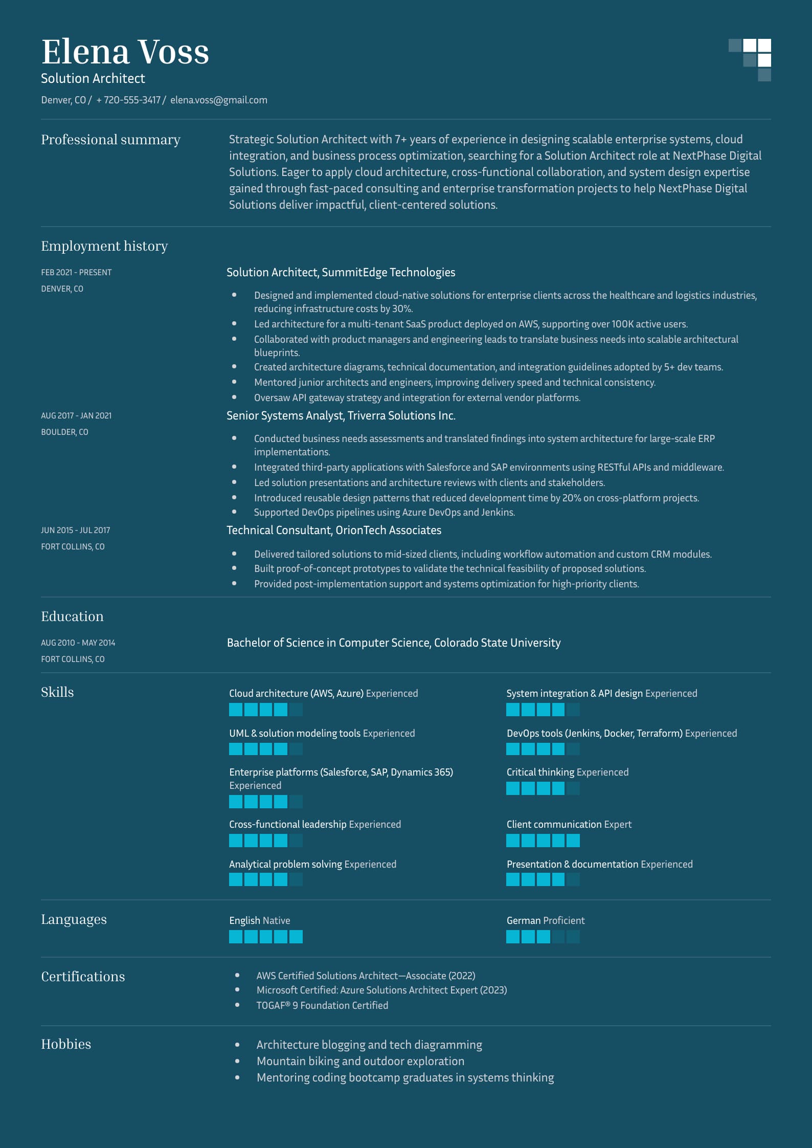 Solution Architect