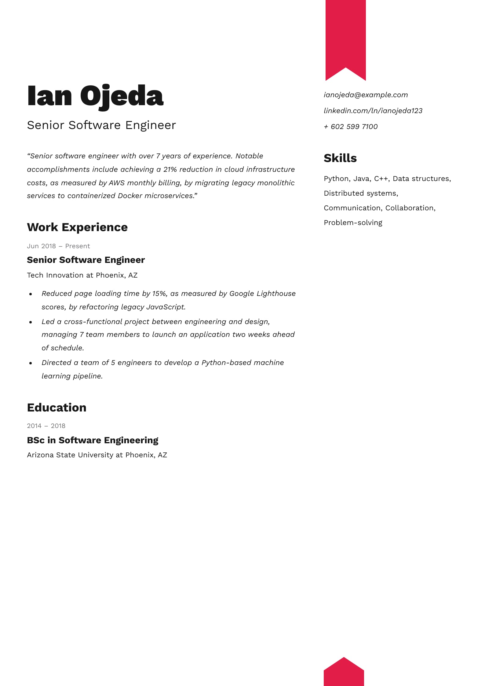 Senior Software Engineer