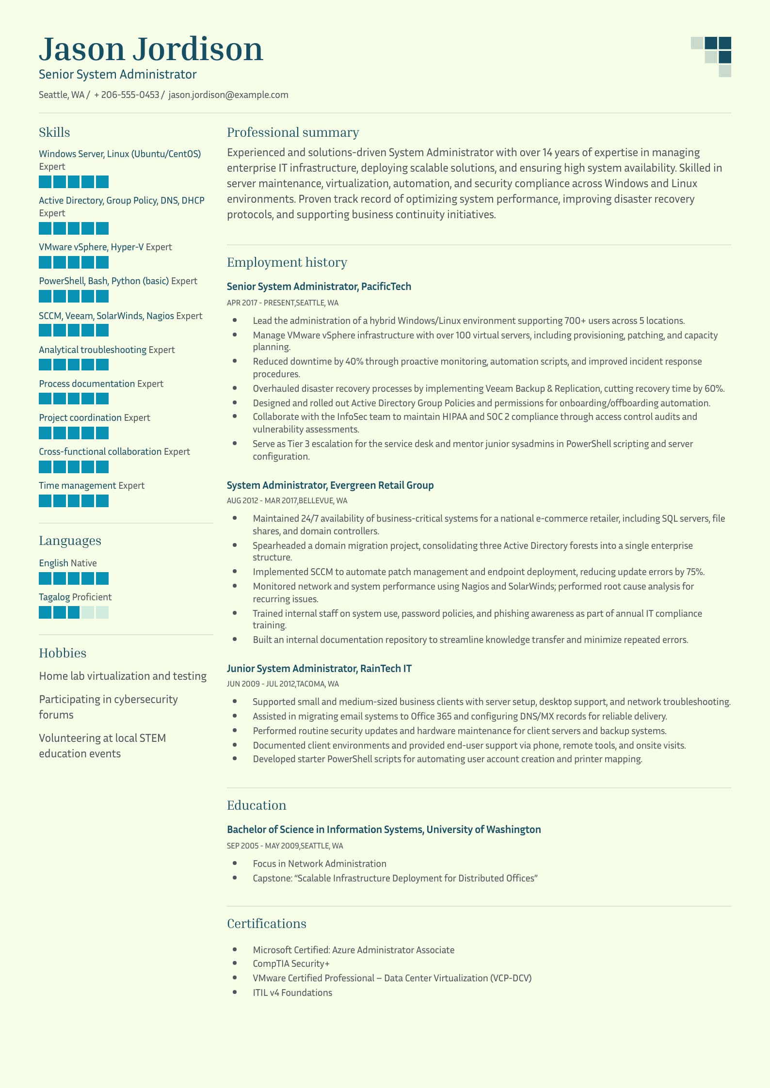 System Administrator